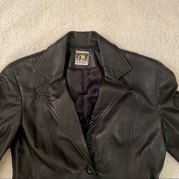 Vintage New York Speed Black Women’s Trench Coat - Picture 2 of 9